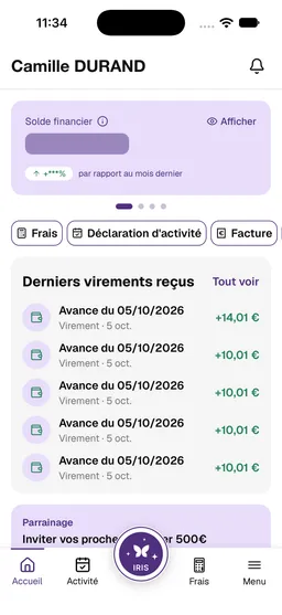 Capture d'écran 1 de l'app Freeland
