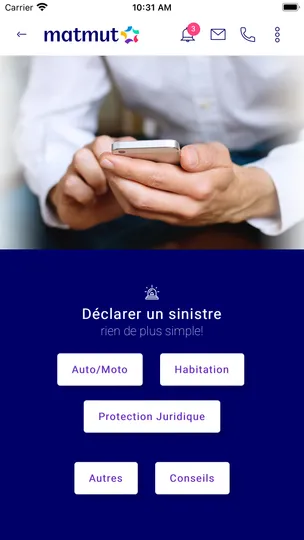 Capture d'écran 4 de l'app Ma Matmut