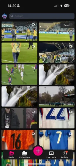 Capture d'écran 1 de l'app ScorePlay