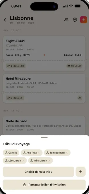 Capture d'écran 4 de l'app TravelWallet